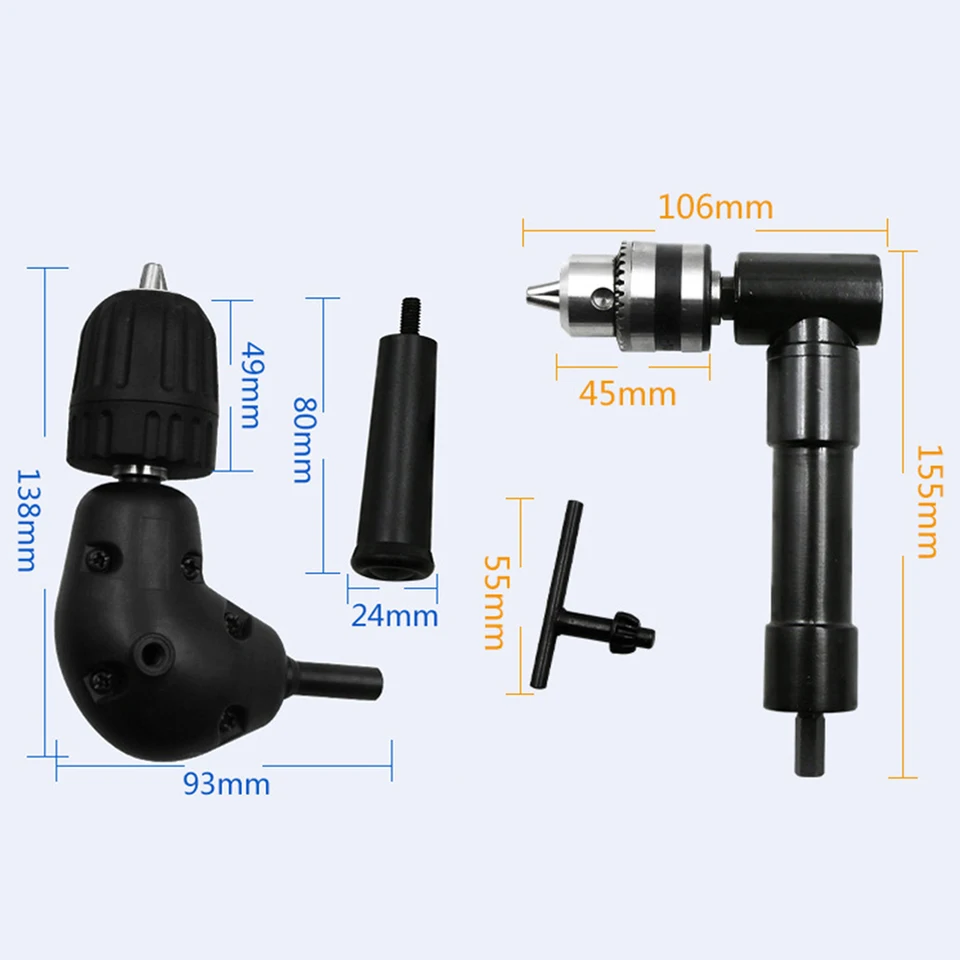 90 Degree Drill Adapter Topyond 90 Degree Right Angle Drill