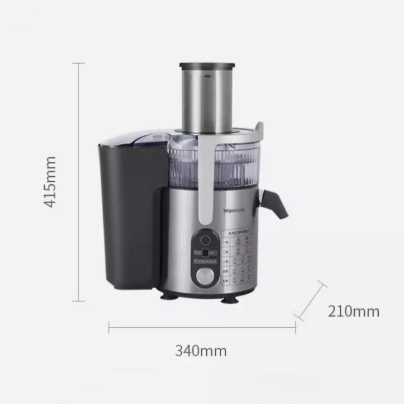 220V Multifunctional Residue Juice Separation Electric Juicer Machine Fruits and 1200W Vegetable Juice Extractor 5
