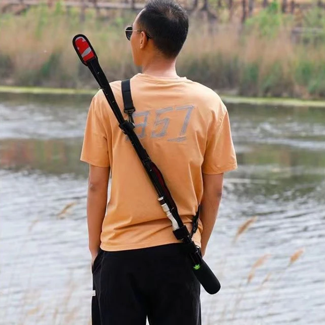 Portable Fishing Pole Tackle Holder Adjustable Fishing Rod