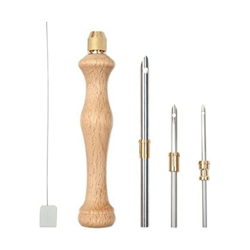 Punch Needle Rug Punch Needle Embroidery Set DIY Craft Needlework For Stitching Applique Easy To Use