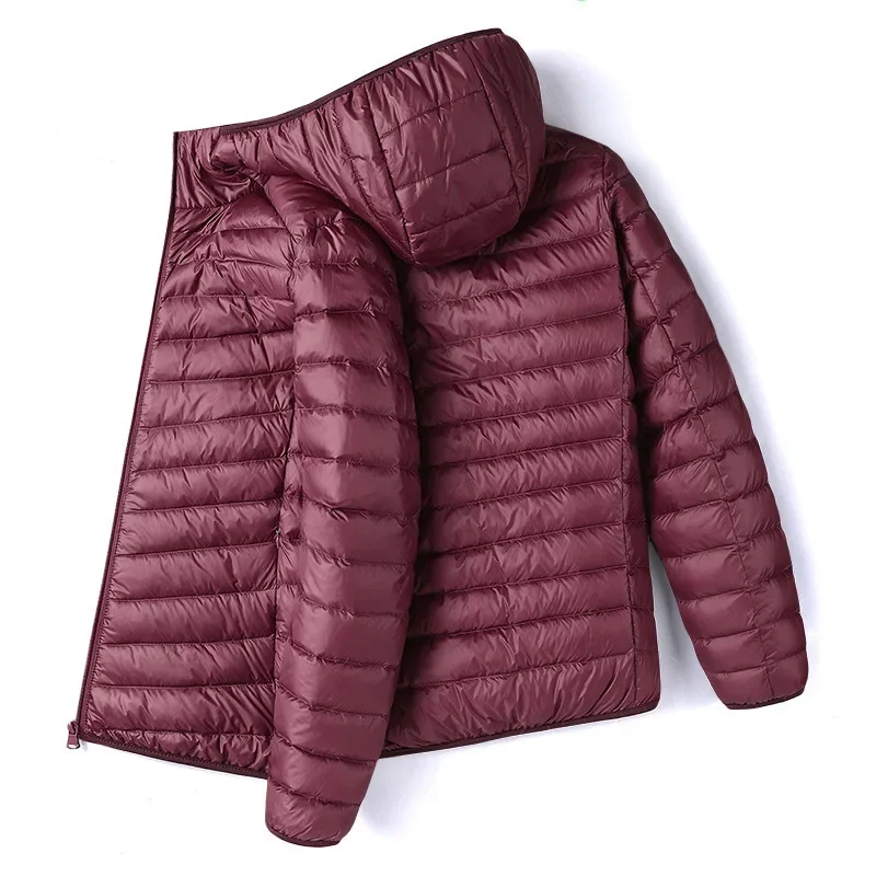 Wine Red [hooded cotton-padded jacket]]