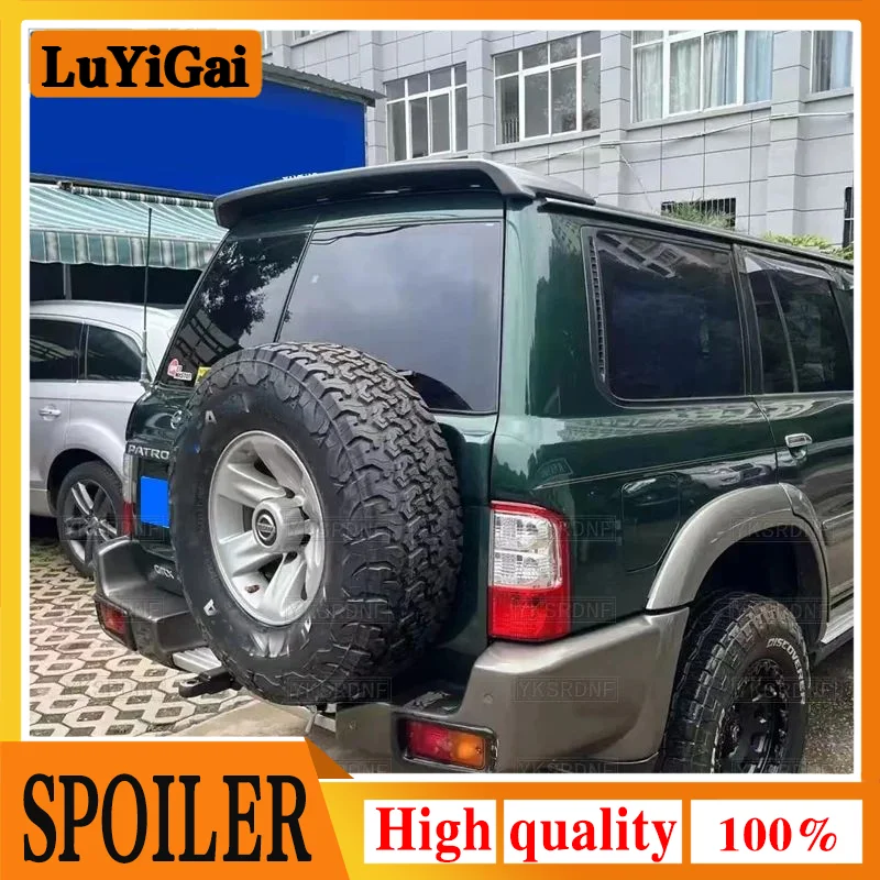 

Задний спойлер из АБС-пластика для Nissan патруль Y61 1998-2004, крышка багажника, Стайлинг автомобиля