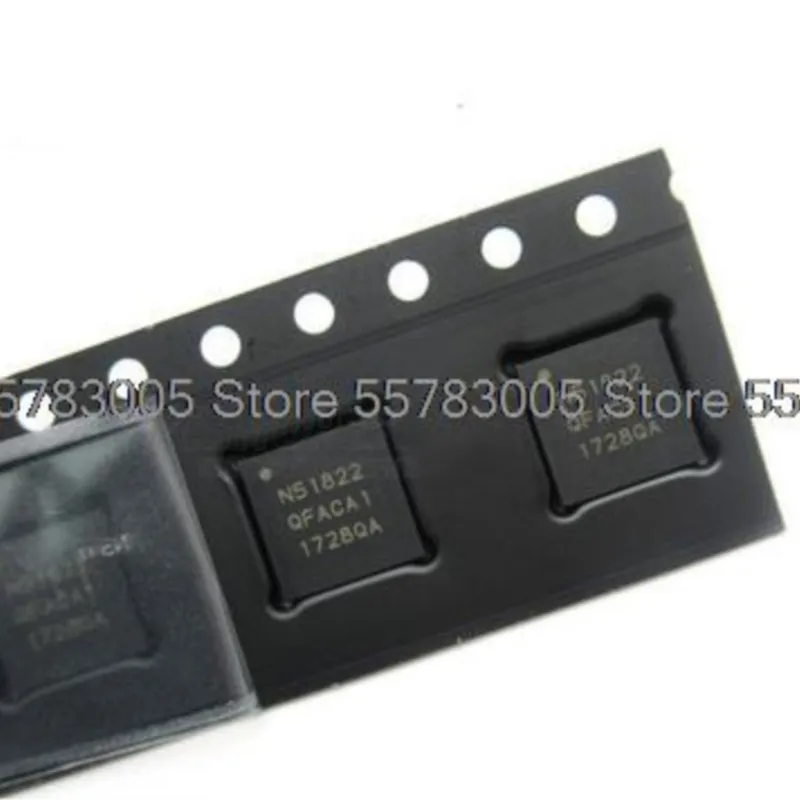 

10 шт., новый NRF51822-QFAC-R Silk screen NRF51822 QFN48, беспроводной Bluetooth чип IC