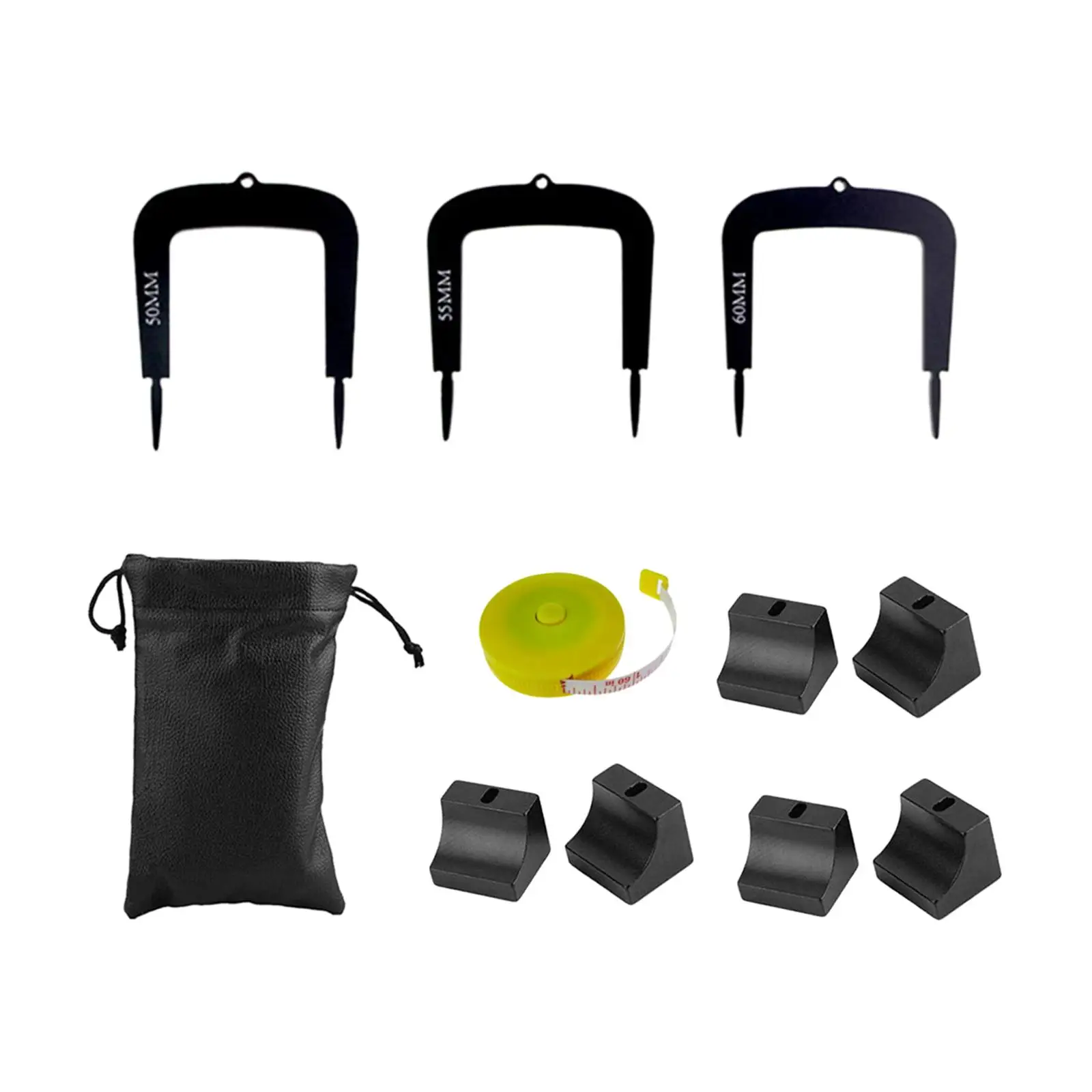 

3 шт., металлические ворота для гольфа из алюминиевого сплава