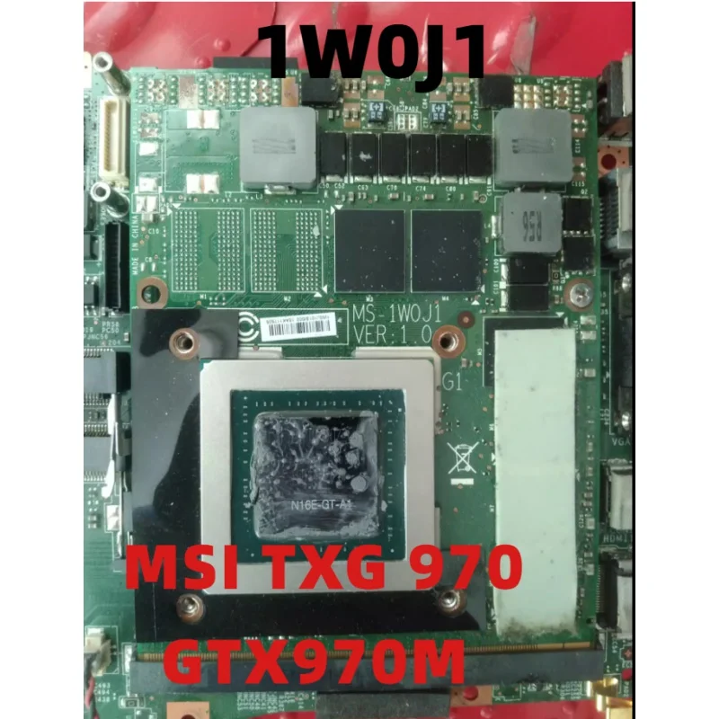 

Используется для видеокарты MSI TXG 970 GTX970M MS-1W0J1 Ver 1,0 1W0J1