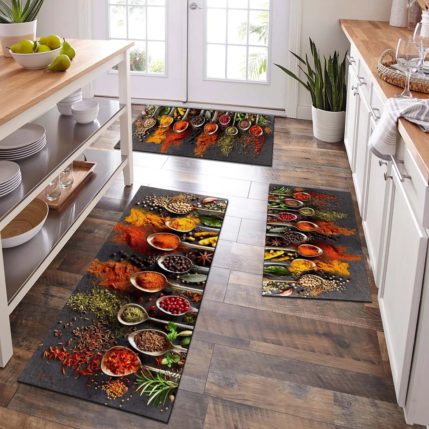 Modern Kitchen Mat Home Entrance Doormat Hallway Bedroom Living Room Decoration Floor Carpet Balcony Bathroom Anti-Slip Long Rug BEST SELLERS