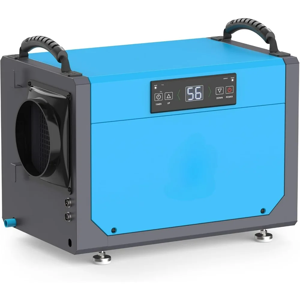 113 Pints Dehumidifiers for Basements,Crawl Space Dehumidifier with Drain Hose, Commercial Dehumidifier for Large Room