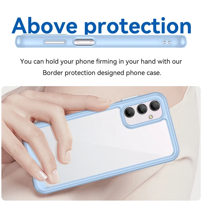 Clear Soft Slim TPU Phone Cover - Transparent Protective Case