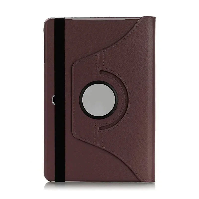 360 Degree Rotating PU Leather Flip Stand Smart Tablet Cover Shell