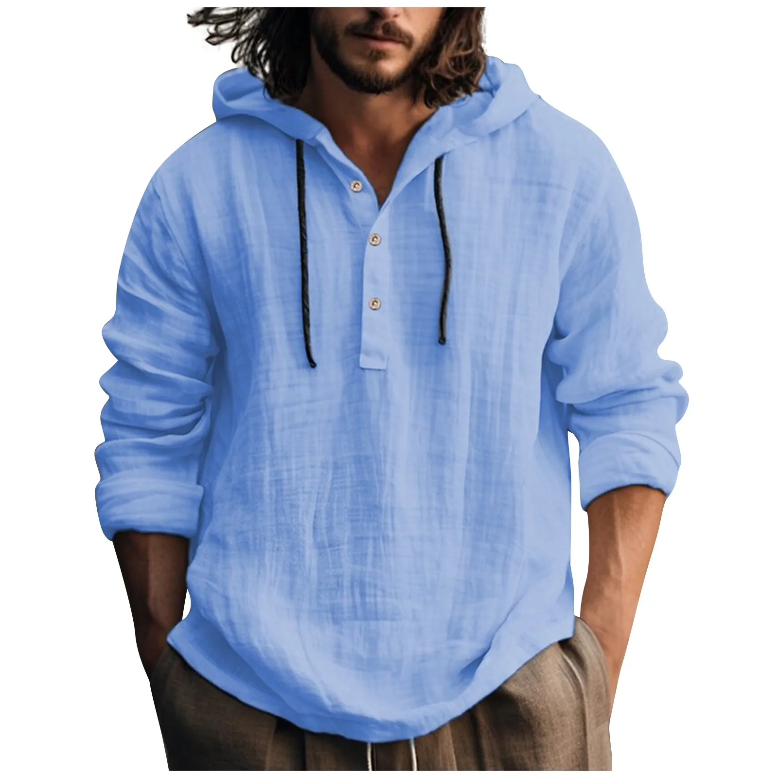 

Men'S Summer New Loose Print Long Sleeve Shirt Cardigan Beach Shirt Men'S Social Shirt Youth Men'S Clothing Shirts For Men