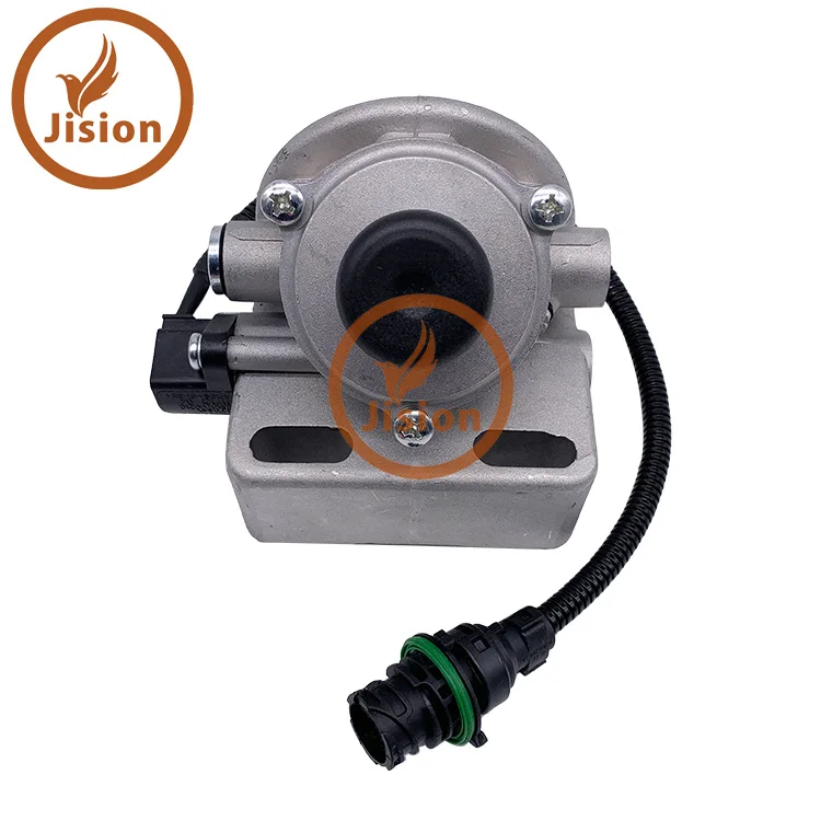 

JISION High Quality Excavator Parts PL420-DH225-9 Long aluminum seat Oil Filter Head