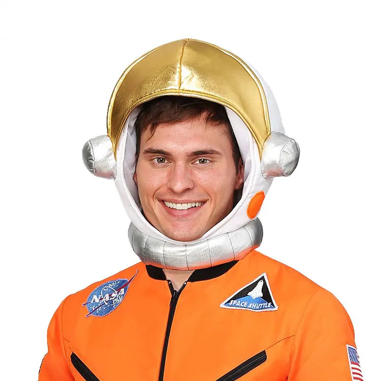 

Halloween Christmas Children's Day Carnival Technology Exhibition Stage Performance Adult Children's Fabric Astronaut Helmets