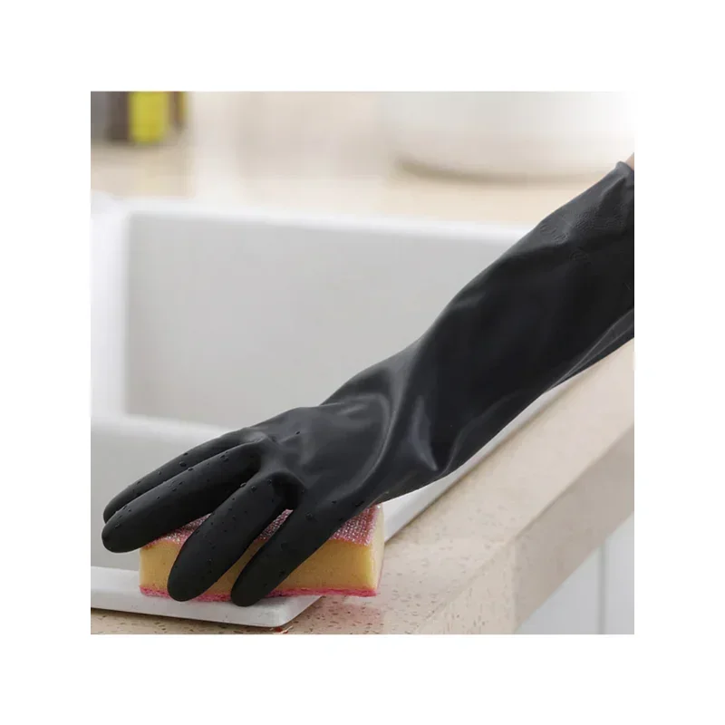 Black Gloves 1 Pair for dishwashing gloves,cleaning gloves