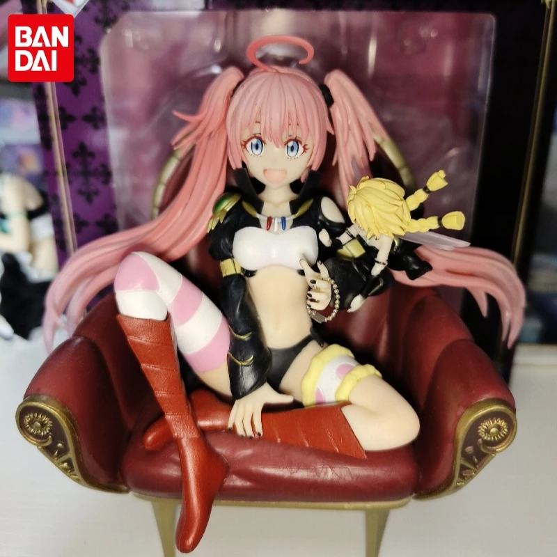 

Original Bandai Rimuru Tempest Milim Nava Diablo Figure Anime That Time I Got Reincarnated As A Slime Figurine Model Doll Gift