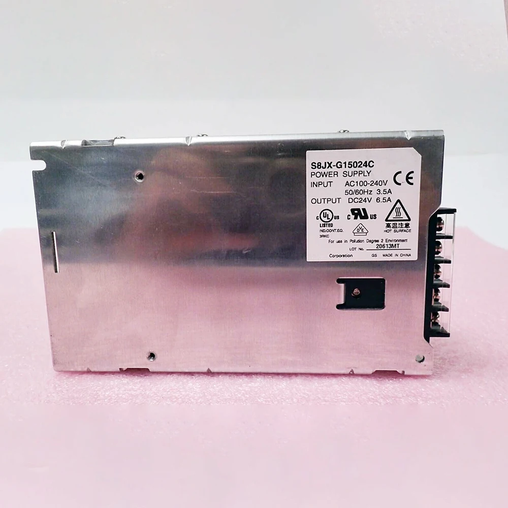 New Switching Power Supply S8JX-G15024C 150W/24V 6A OUTPUT Fast Ship Works Perfectly High Quality 3 New Switching Power Supply S8JX-G15024C 150W/24V 6A OUTPUT Fast Ship Works Perfectly High Quality