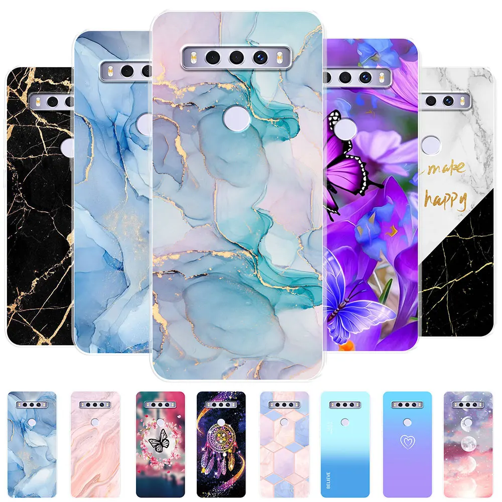 Per Tcl 10 Se Custodia Cover Posteriore In Silicone Trasparente Tpu Per Tcl 20 Tcl 30 Se Coque Per Tcl 40 Se /Tcl 30 5G /Tcl 20 5G Funda