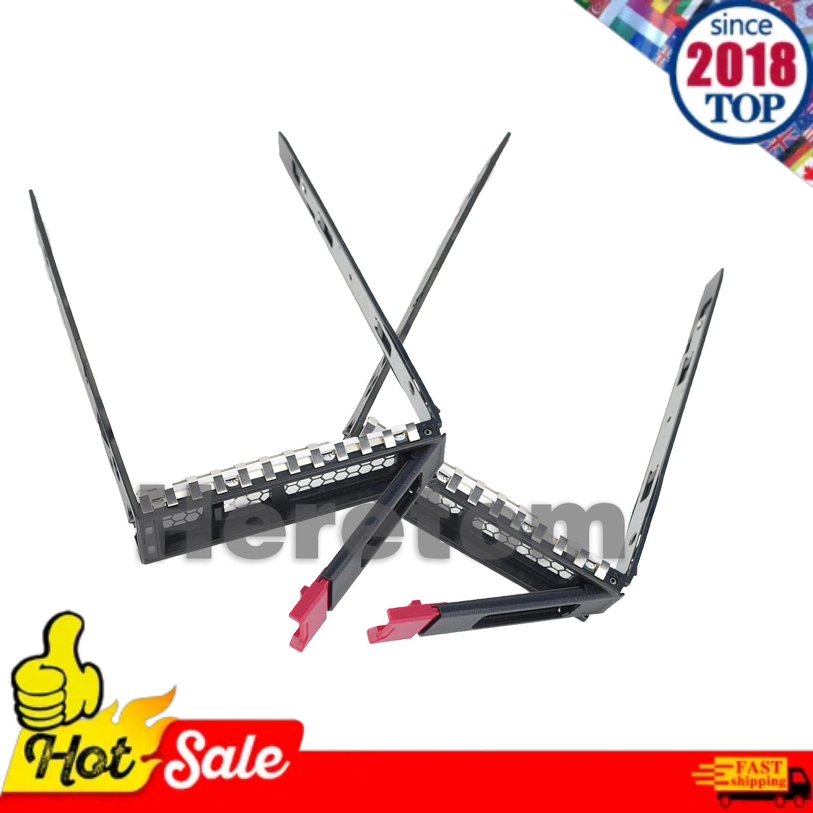 

2 шт./лот 797520-001 3,5 "Caddy для HP ML350 ML110 Gen11/10 HPE DL380 DL360 DL345 DL20 DL325 RL300 DL20 G11 774026-001