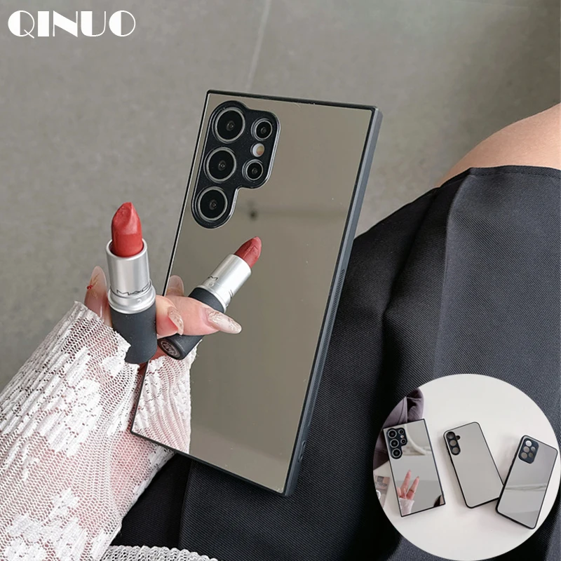 Luxury Makeup Mirror Phone Case Cover