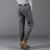 6 Colors New Men's Stretch Cotton Slim Casual Pants Classic Business Fashion Elastic Comfortable Trousers Male Clothes 3