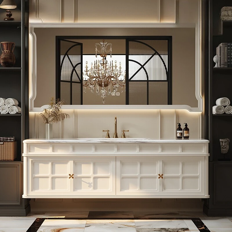 Retro Retro ห้องน้ําตกแต่งจอแสดงผลอินเทรนด์ Space Saver ตู้เสื้อผ้า Slim Luxury Skincare Gabinete เฟอร์นิเจอร์ 1