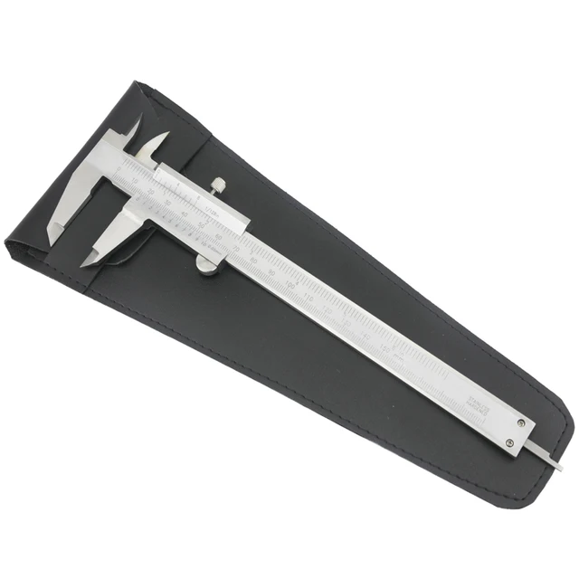 Calibro A Corsoio 150mm - Misuratore Analogico In Acciaio Inox Per Fai Da Te E Professionisti - Foto 6