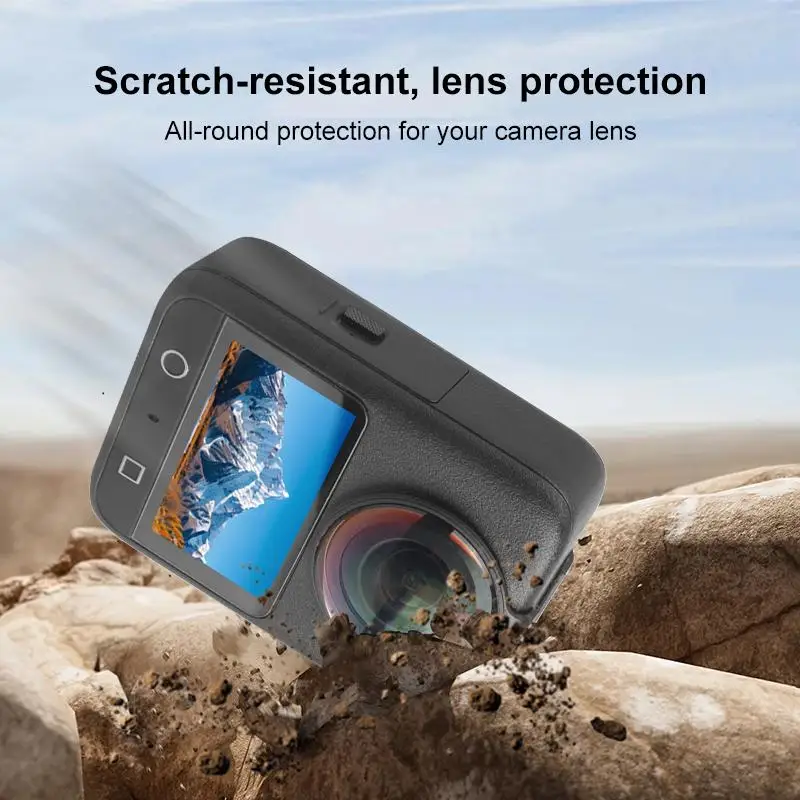 PULUZ for DJI Osmo 360 Optical Tempered Glass Cover Protective Lens Guard