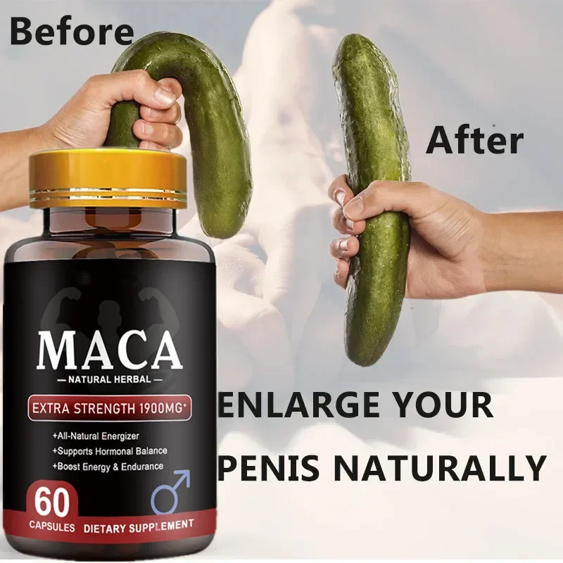 Organic Maca Capsules For Natural Ginseng Pills