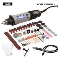 HILDA Electric Drill Rotary Tool Electric Tools Variable Speed 400W Mini Drill 6 Position Rotary Tools Mini Grinding Machine 1