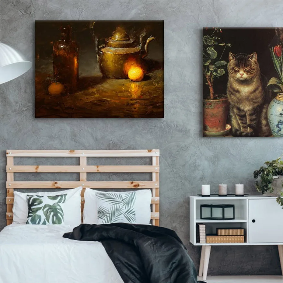 Wooden DIY Picture Frames Canvas Painting Frame Stretcher Bars Diamond Oil Painting Poster Wall Art Home Decor