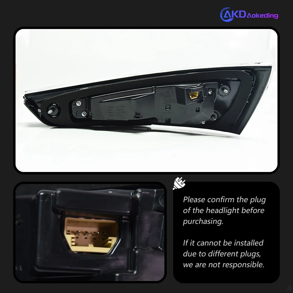 超美品　アウディQ3、RSQ3用LEDテールランプ 超美品 アウディQ3、RSQ3用LEDテールランプ AKD 車のライトアウディ Q3