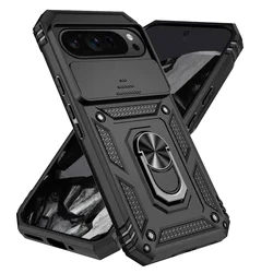 Durable Kickstand Cover Case with Enhanced Protection - Google Pixel 10 (Black)