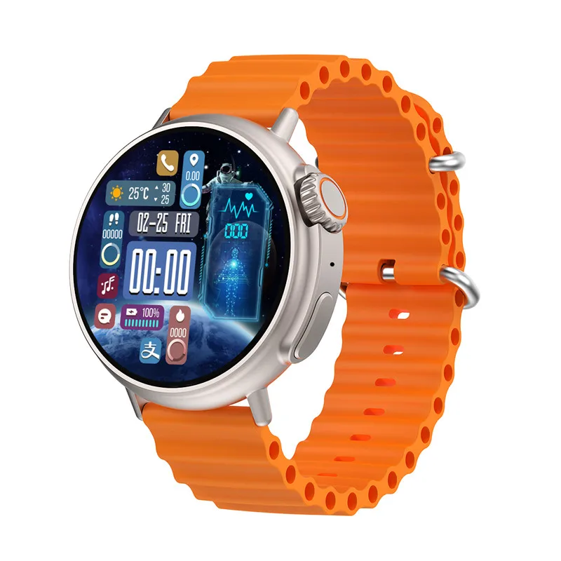 Lenovo MT30 Series 8 Ultra NFC 1.6inch Amoled Smartwatch  ȭ AI  Sport ƮϽ Heart Rate monitor