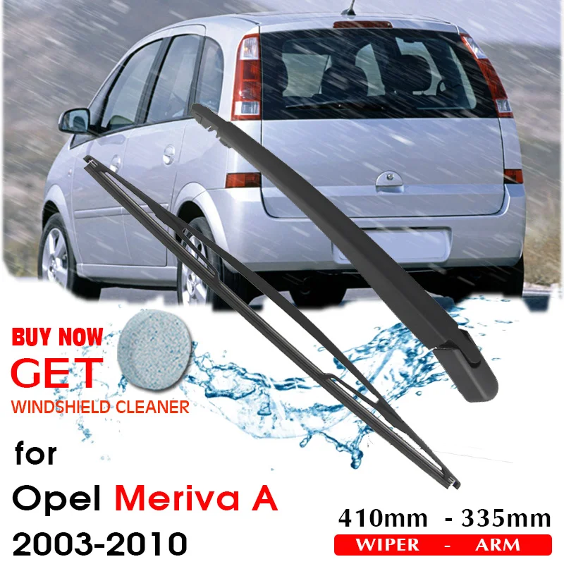 Braccio Tergicristallo Posteriore In Plastica Per Opel Corsa C (2000-2006) E Opel Meriva A (2002-2010) – Ricambio Originale, Facile Installazione, Colore Nero