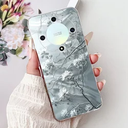 Luxury Painted Silicone Phone Case - Soft Protective Cover - Honor Magic 6 Lite (6016)