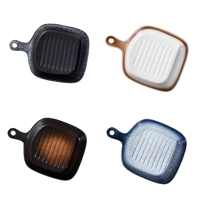 

New Ceramic Oven Dish Griddle Dishes Baking Dish Bakeware Baking Tray Microwave Oven Plate Oven Western Food Plate