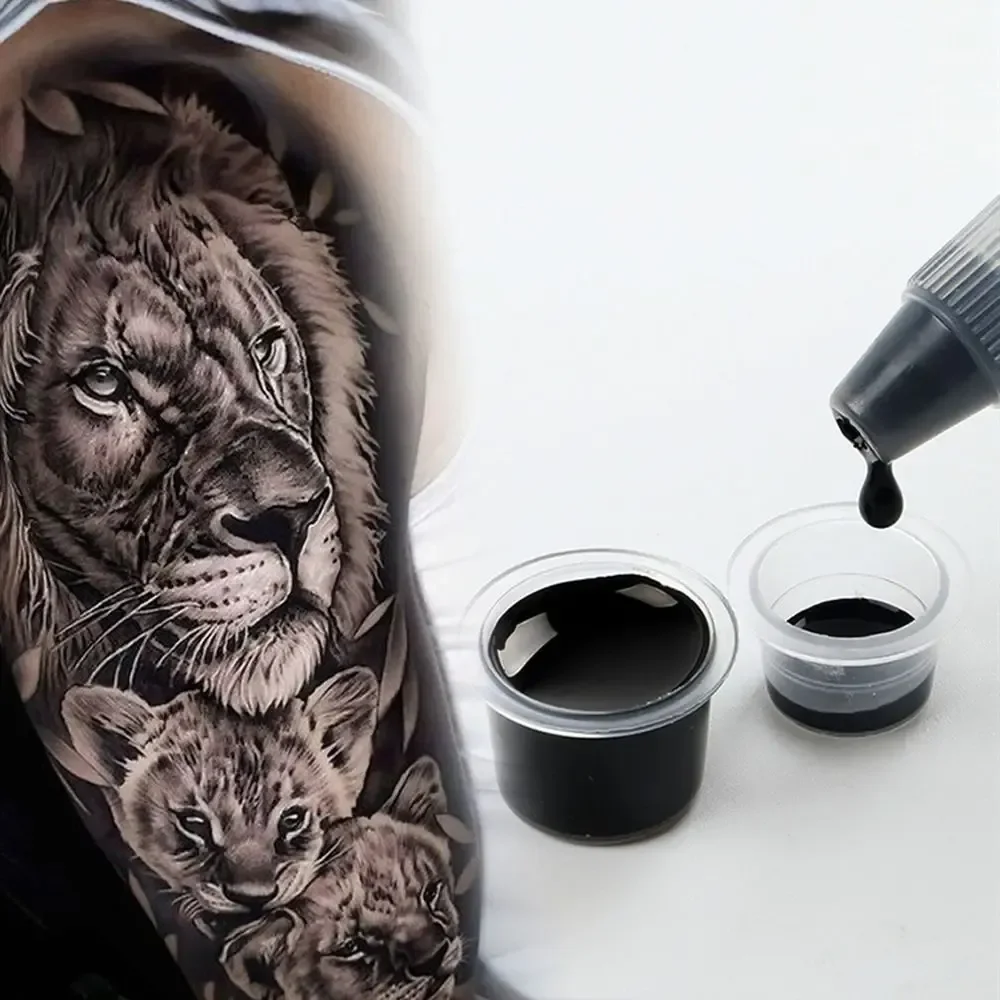 Dynamic Ink Tattoo Ink 8oz (240ml) Makeup Studio Tattoo Pigment Works for Practice Supplies Professional Official Pigment