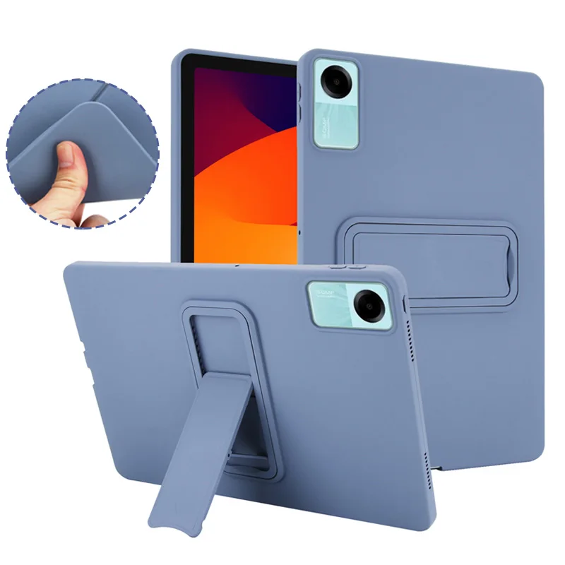 Universal 11-Inch Tablet Case with Airbag Silicone Soft TPU Stand Cover