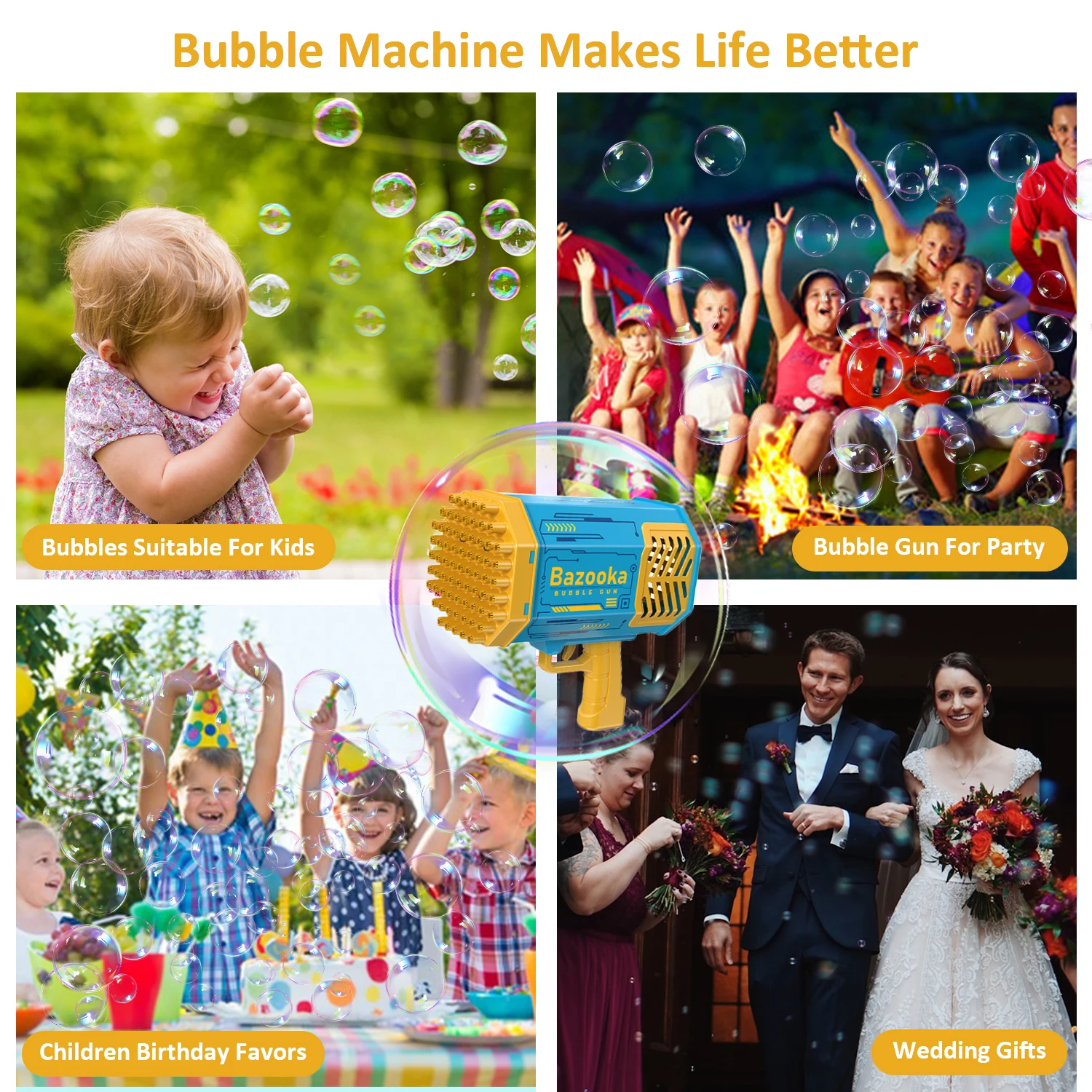  Bubble Machine Gun, Bubbles Kids Toys with Thousands Bubbles  and Colorful Lights, Pink Outdoor Toys Wedding Party Fun Gifts for Boys :  Toys & Games