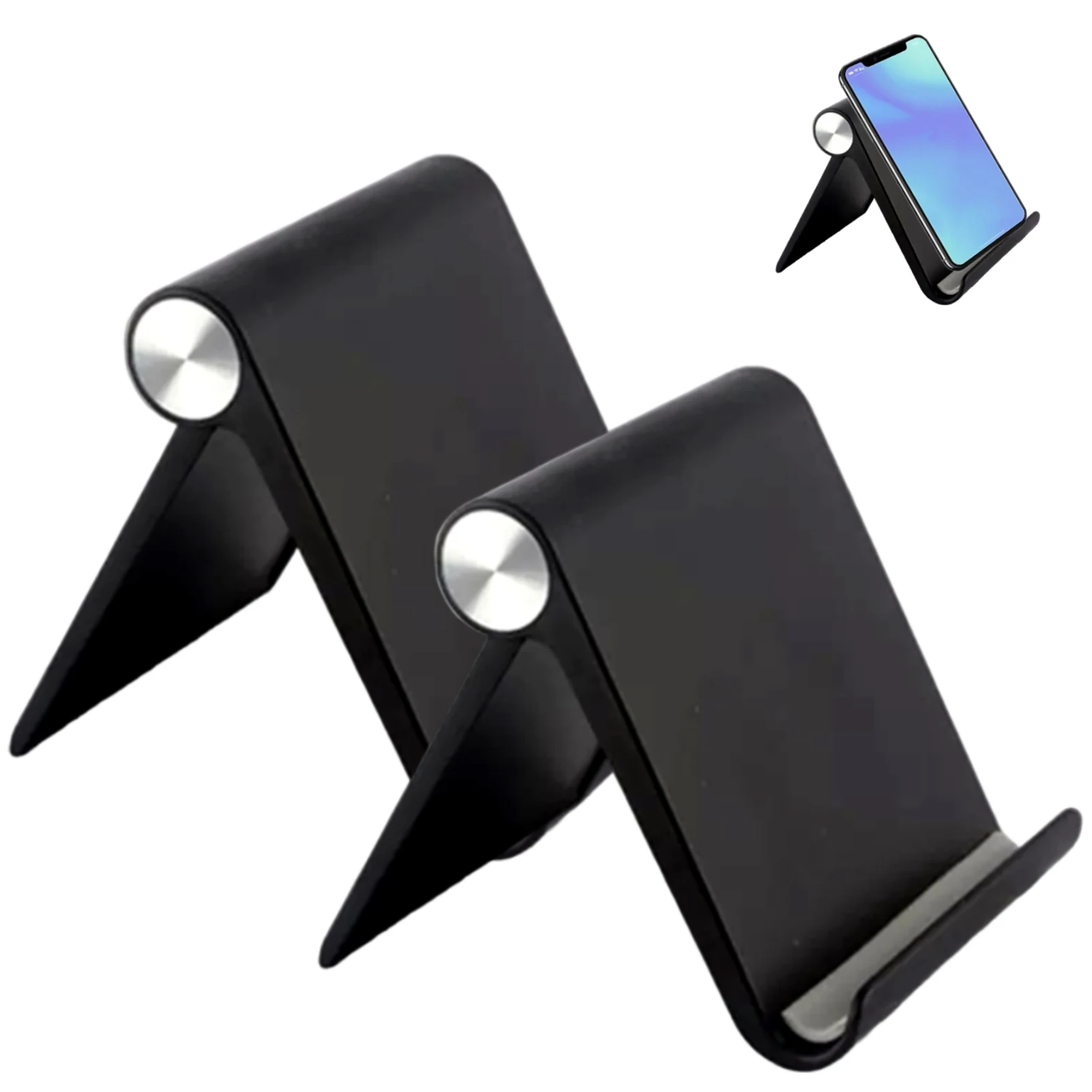 

2 шт., Универсальный складной держатель для планшета, с регулируемым углом