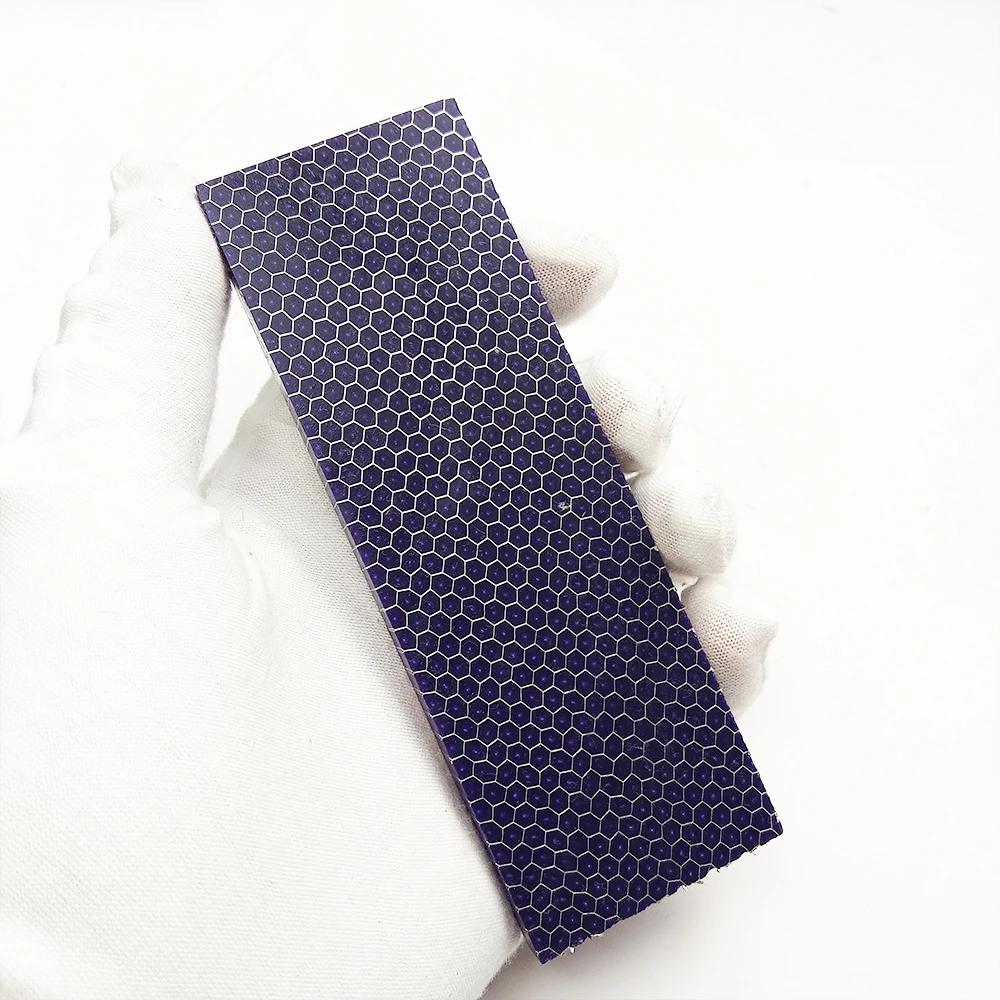 DIY Knife Handle Material Plate C-Tek Resin Material for Knife Handle Patch Snake Grain Honeycomb Pattern Handle Material