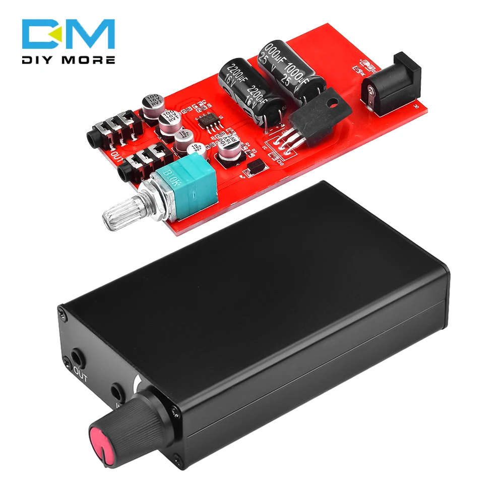 NE5532 Audio Preamp Preamplifier, Volume Control, Tone Control