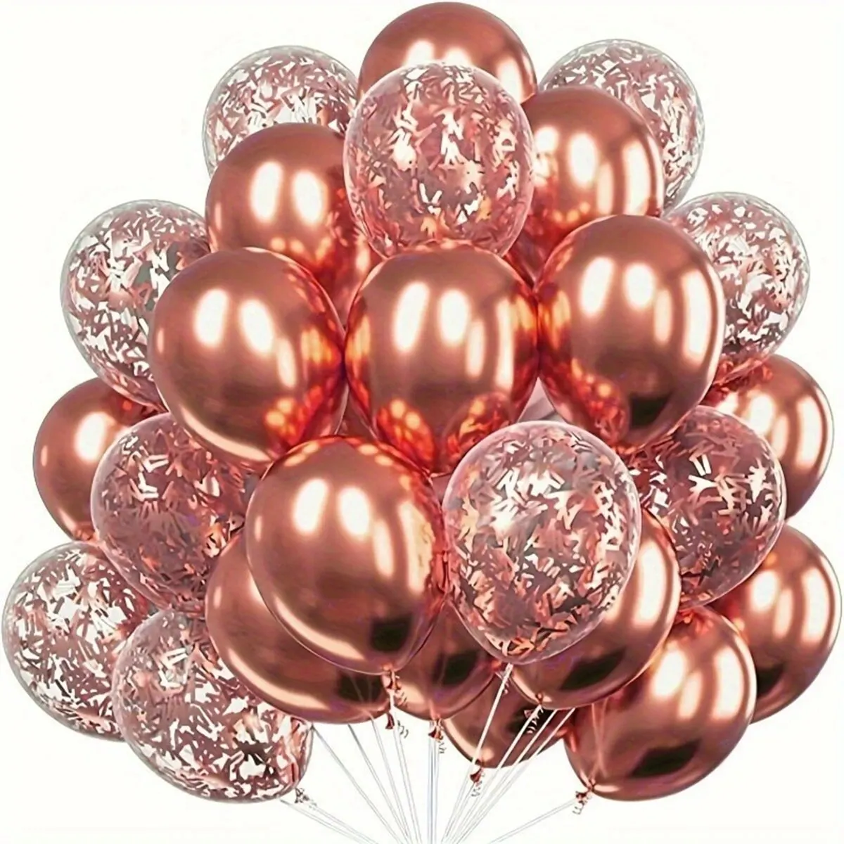 Latex Balloons 20pcs Metallic Confetti Balloons Party For Birthday Weddings Anniversary Valentine's Day Party Decorations