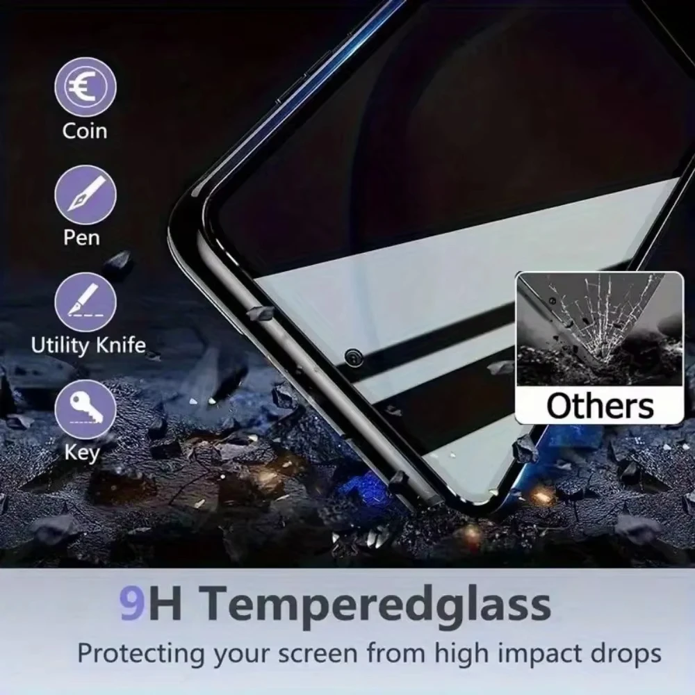 Full Cover Anti-Spy Tempered Glass Privacy Screen Protector