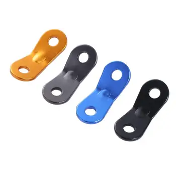 10 Pcs Aluminum Alloy Tent Rope Tensioners Camping Non-Slip Cord Lock Buckles Dual Holes Wind Rope Peanut Stopper