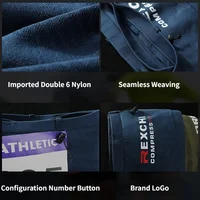 REXCHI Hidden Running Waistpack Lightweight Running Belt Waist Pack Portable Elastic Breathable Large Capacity for Outdoor Sport 2