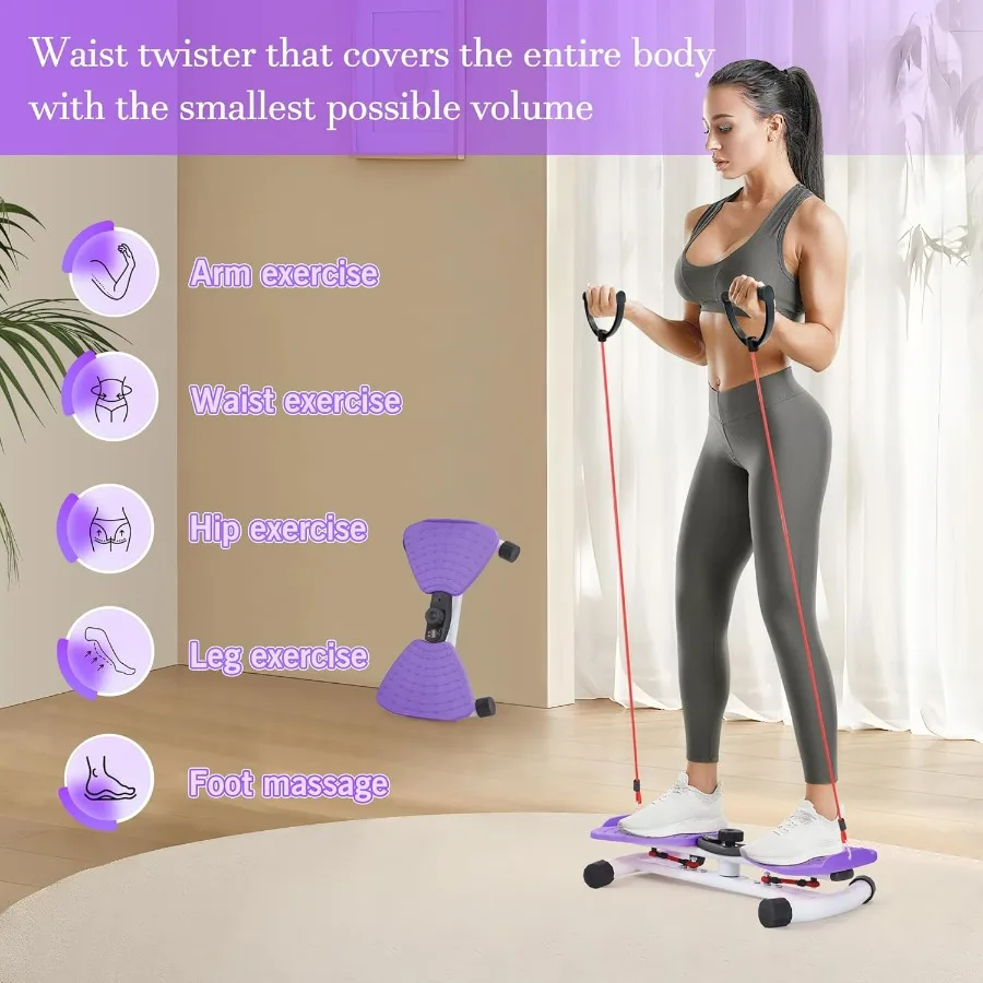 Waist Twister Machine Exercise With Digital Display To Track Time, Reps And Calories Burned, Waist twister machine With Balance