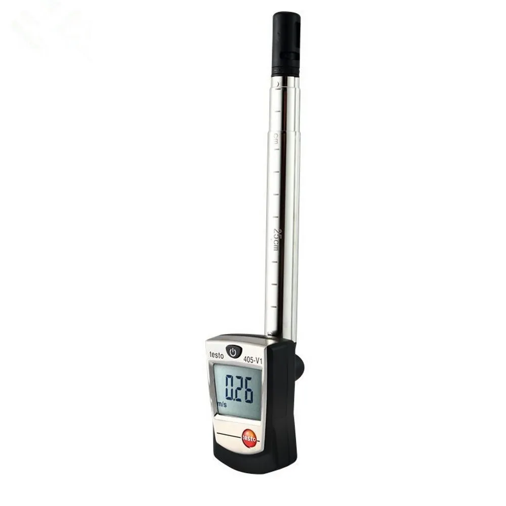 Tesa 405-V1 Anemometro Termico Tascabile Ad Alta Precisione Anemometro A Filo Caldo Sonda Termica Intelligente E Wireless Windmesser Wind Meter