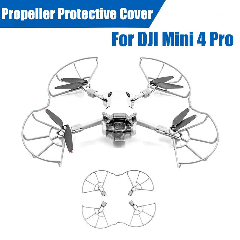 Protection d'hélice DJI Mini 4 Pro - Couvercle de protection gris clair
