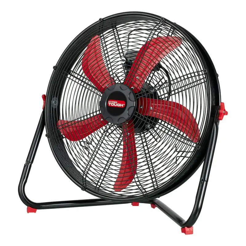 Sealed Motor Drum Fan with Wall Mount, 20-Inches