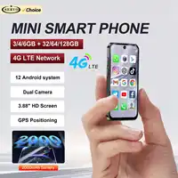 SERVO 19PRO Android Mini Smartphone 4G LTE Dual SIM Standby 6GB RAM 128GB ROM Play Store WiFi OTG 3.88" Screen Small Smart Phone